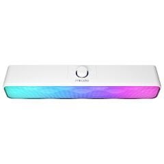 Mikado MD-SBT31 Beyaz 5W*2 1200mAh BT,RGB,TF Card,Type-C ,USB Soundbar Speaker