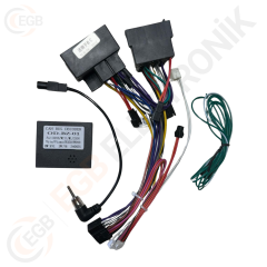 OTO TABLET ÇERÇEVE BENZ W203/GLK CLASS 2005-2009 9' SİYAH TAC-313