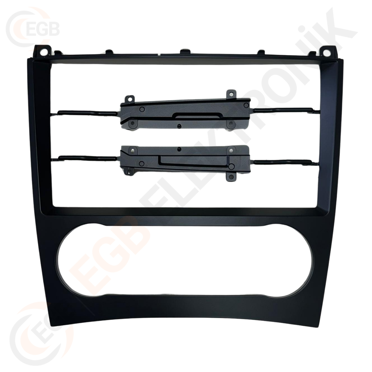 OTO TABLET ÇERÇEVE BENZ W203/GLK CLASS 2005-2009 9' SİYAH TAC-313