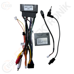OTO TABLET ÇERÇEVE FIAT DUCATO 2006-2016 9' SİYAH TAC-316