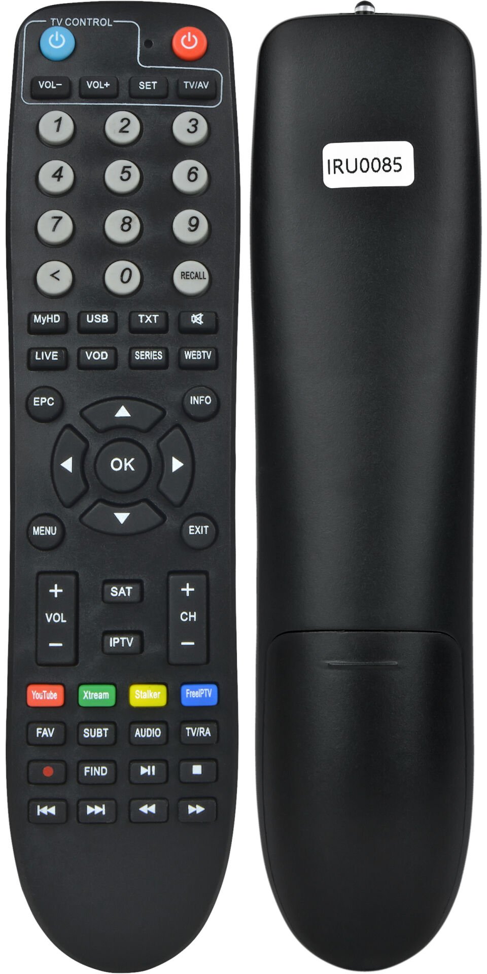 IRONSTAR IRU0085 DREAMSTAR ANDROID TV BOX UYDU KUMANDA (KMD-252)