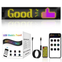 16X64 CAMA YAPIŞAN MATRIX PANEL LED EKRAN