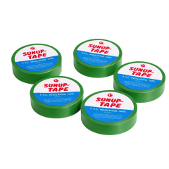 Sunup SN-27923 Yeşil 0.13x18mm İzole PVC Elektrik Yalıtım Bant (5'li Paket)