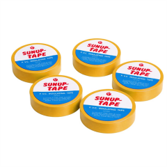 Sunup SN-27921 Sarı 0.13x18mm İzole PVC Elektrik Yalıtım Bant (5'li Paket)