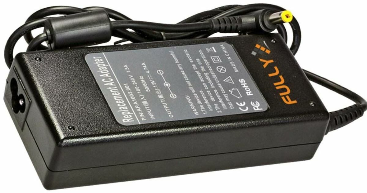 Fully O-1605D 19V 4.74A 5.5x1.7mm Adaptör Acer Tip