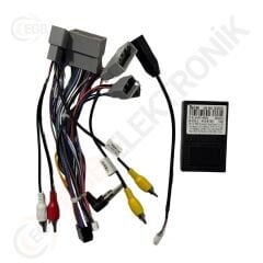 HONDA CRV 2018-2020 CR381B ÇERÇEVE SİYAH 9'' (RS-055)