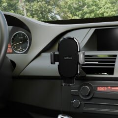 Addison ADS-126 Universal Ayarlanabilir Siyah Klima Izgara Üzeri Araç Telefon Tutucu