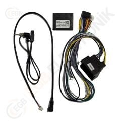 VW Golf 7/TESLA 2013-2016 CR313B ÇERÇEVE SİYAH 9.7'' (RS-032)