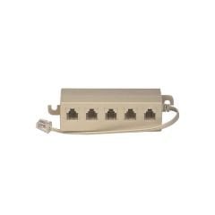 DY-1722 Telefon Kutusu Rj11 1 Erkek 5 Dişi