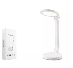 ELBA Q908-2 USB Şarjlı Masa Lambası - Beyaz