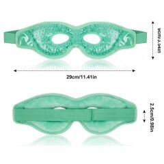 Sunup SN-29668 Jel Boncuklu Göz Maskesi Soğuk  Sıcak Kullanım Rahatlatıcı Terapi Maskesi