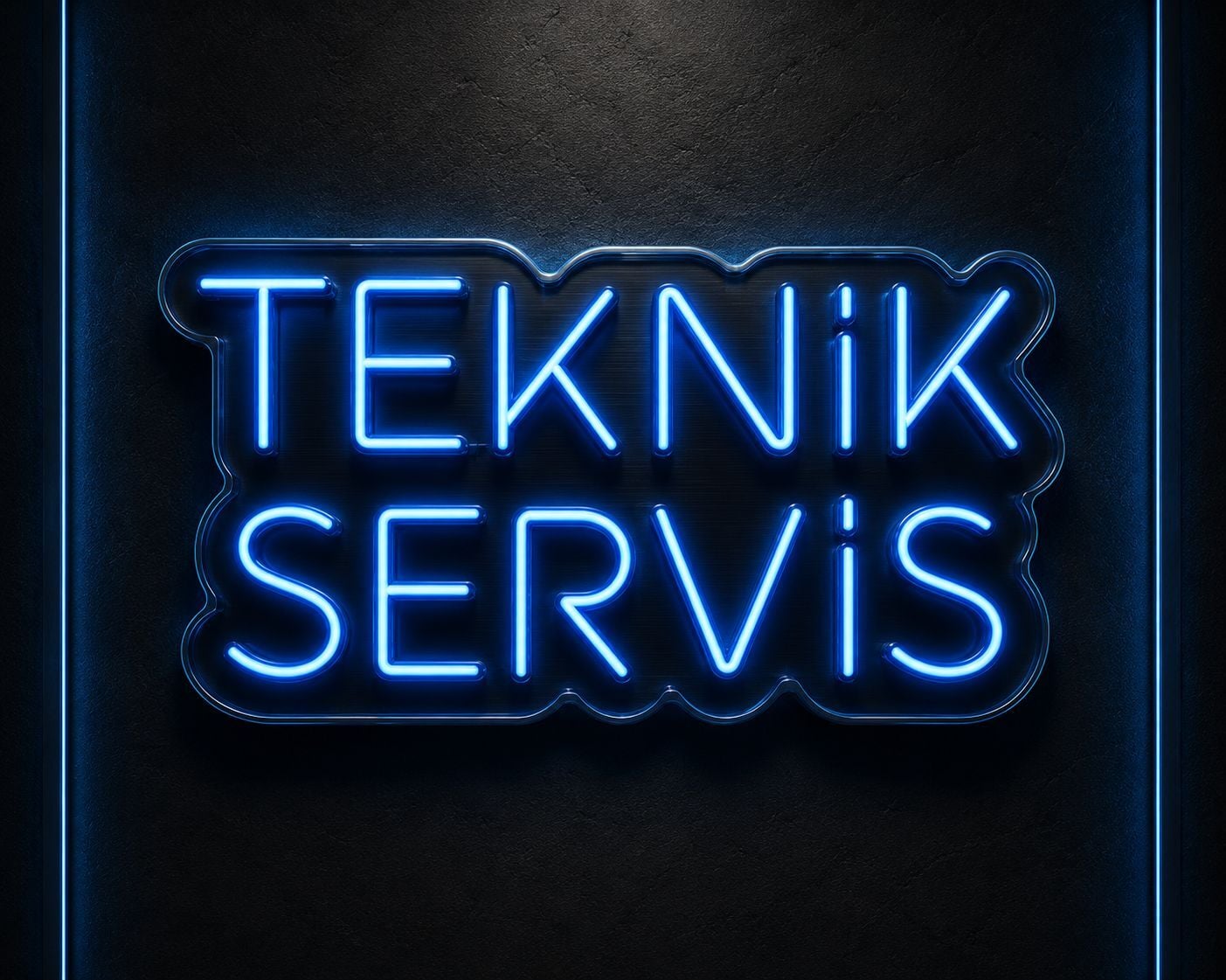 Teknik Servis Neon LED Yazı 55x30 cm