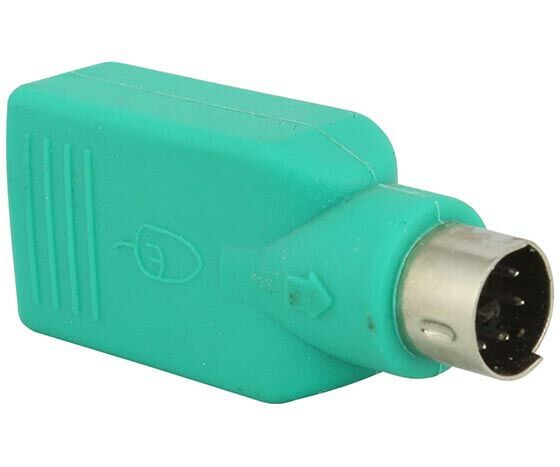 USB PS2 CEVİRİCİ JACK USB-DİSİ / PS2-ERKEK POWERMASTER