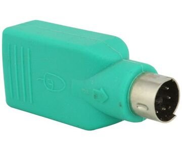 USB PS2 CEVİRİCİ JACK USB-DİSİ / PS2-ERKEK POWERMASTER