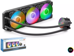 NODAR ND-2505 ARGB Sıvı Soğutmalı İşlemci Fanı 360 mm - Siyah