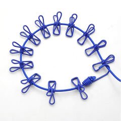 SUNUP TAŞINABİLİR ELASTİK MANDALLI ÇAMAŞIR İPİ