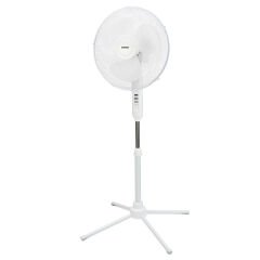 Everest FAN10 EcoWind Beyaz Metal Yıldız Ayak 3 Bıçaklı Vantilatör/ Pervanesi 16 Maks 45W 3 Kademe 1100RPM