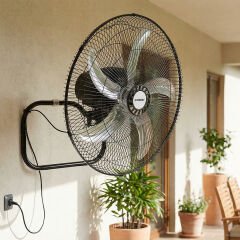 Everest FAN16 Siyah 18 65W 3 Hız Kademe 5 Bıçaklı 3 İn 1 Sanayi Tipi Vantilatör/Pervanesi