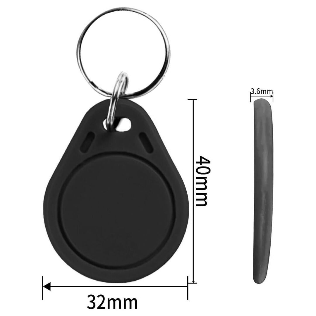 ST-07792 NFC - RFID 13.56MHZ GÖSTER GEÇ BONCUK PERSONEL KİLİT ANAHTAR (KEYFOP-TAG PROXİMİTY)