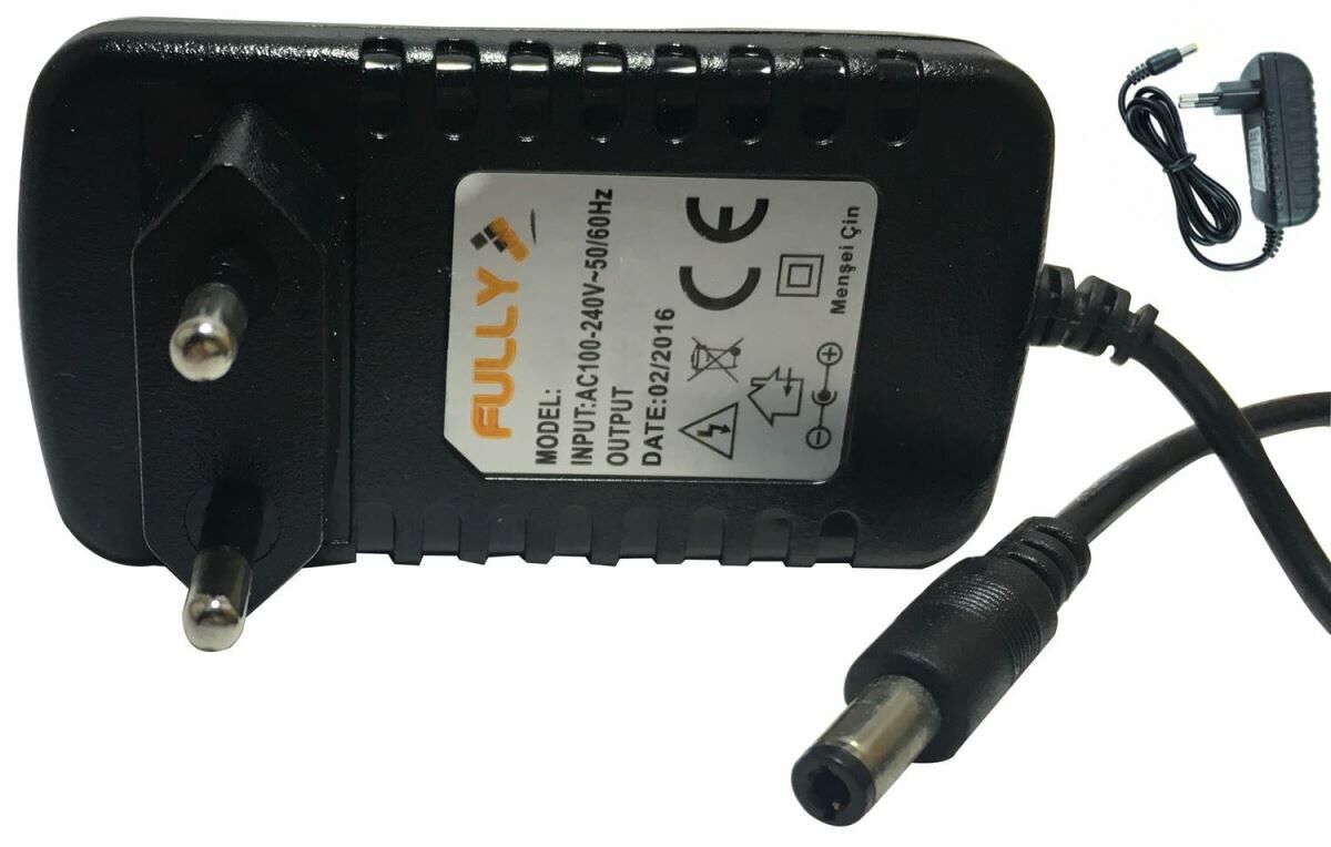 Fully O-1612D 8V 1A 5.5x2.5mm Adaptör