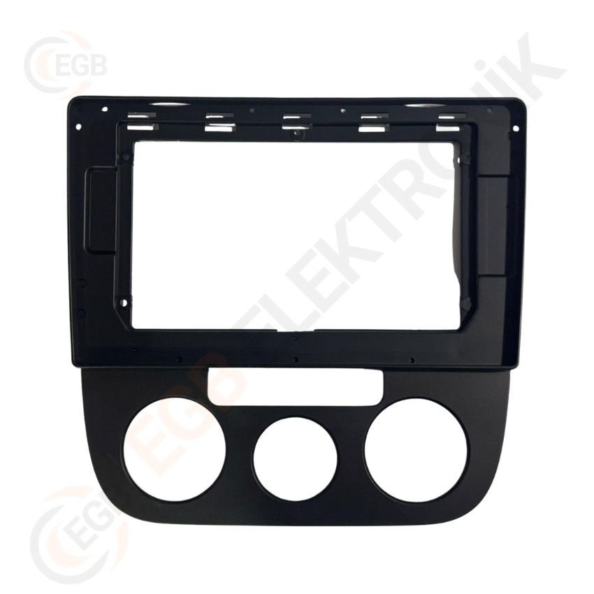 VW Jetta 2006-2010 CR523B ÇERÇEVE SİYAH (manual AC ) 10,1'' (RS-029)