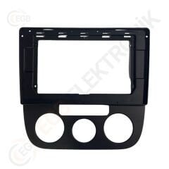 VW Jetta 2006-2010 CR523B ÇERÇEVE SİYAH (manual AC ) 10,1'' (RS-029)