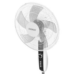 Everest FAN11 CoolAir Beyaz 16 Maks 50W 5 Kanat 3 Kademe 1200RPM Zaman Ayarlı Vantilatör/ Pervanesi