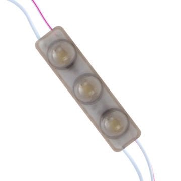 MODUL LED 12V 1.5W SOGUK BEYAZ YANIP SÖNEN PARLAK TEK RENK 2835 69 X 16 MM IP65 160-180LM 160 DERECE POWERMASTER
