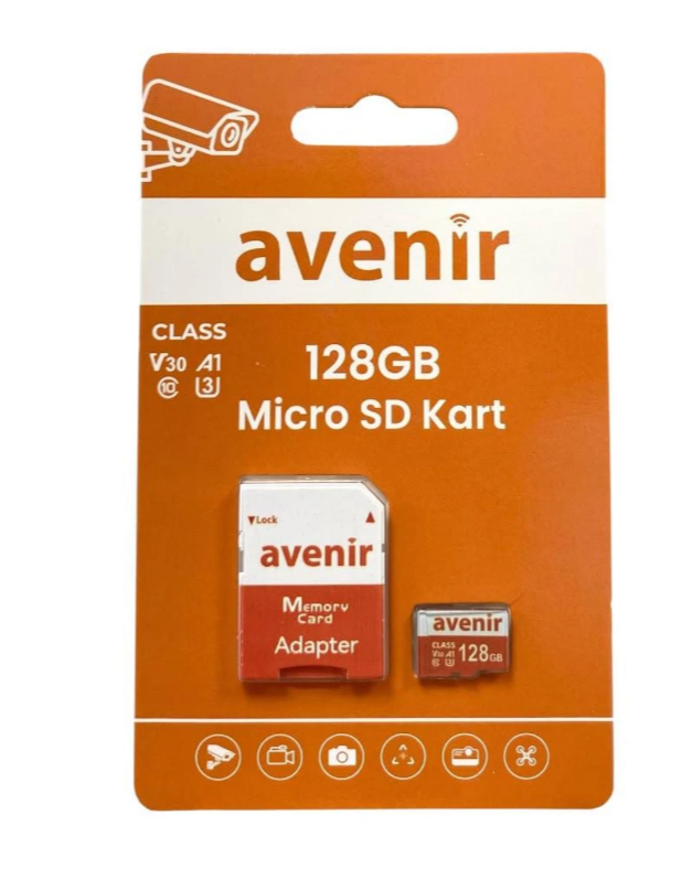 AVENIR AV-SD128 128GB U3 HAFIZA KARTI