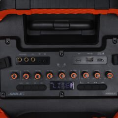 SHILE SL-10 1 EL + 1 YAKA MİKROFONLU KUMANDALI USB+SD+BT KUMANDALI 120 WATT TAŞINABİLİR SEYYAR ANFİ HOPARLÖR