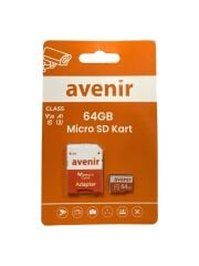 AVENIR AV-SD64 64GB U3 HAFIZA KARTI