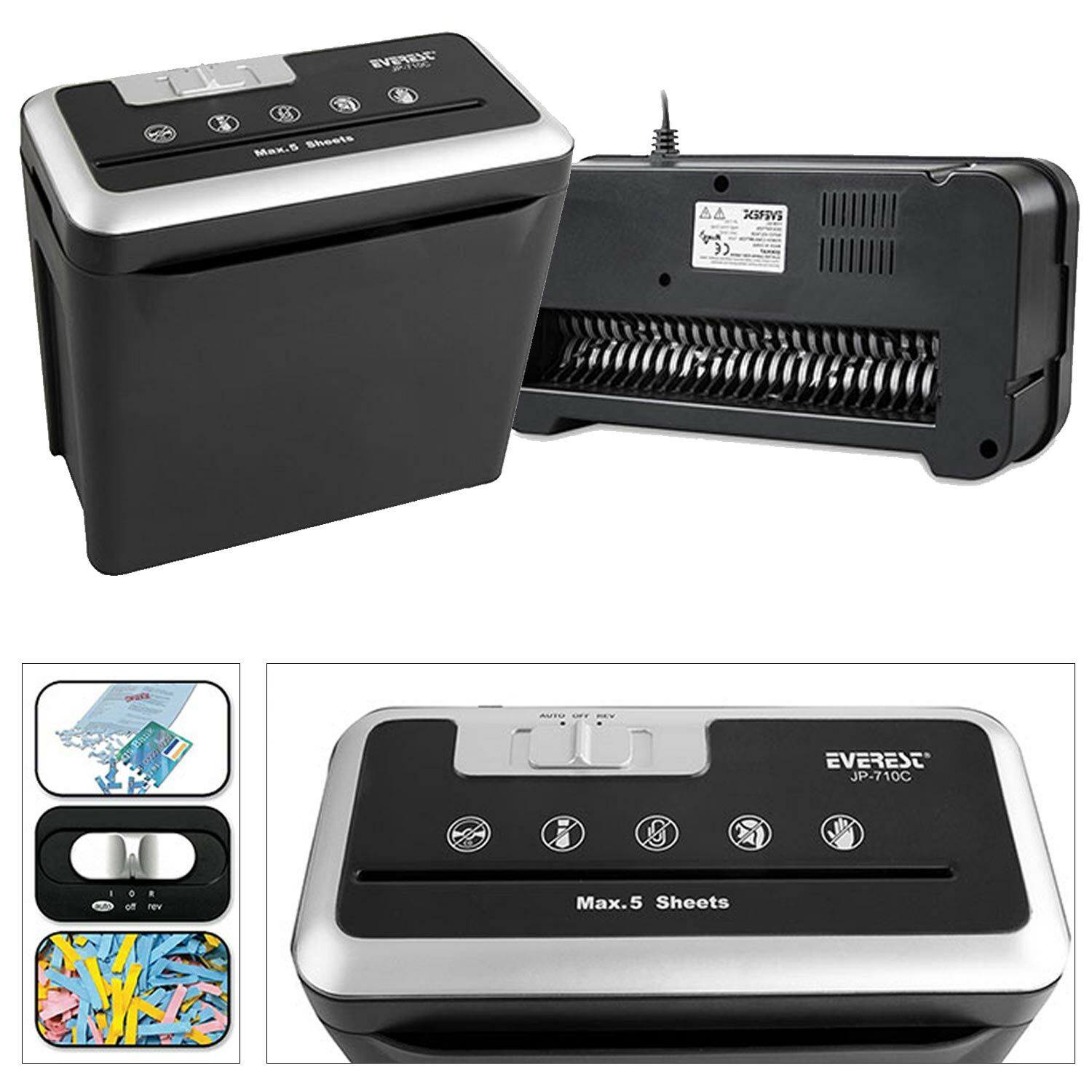 KAĞIT KESME İMHA MAKİNESİ EVEREST JP-710C