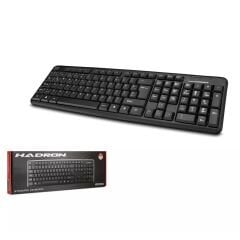 HADRON HDX-2603 Kablolu Klavye Q Türkçe Standart