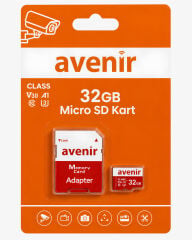 AVENIR AV-SD32 CLASS U3 32GB HAFIZA KART