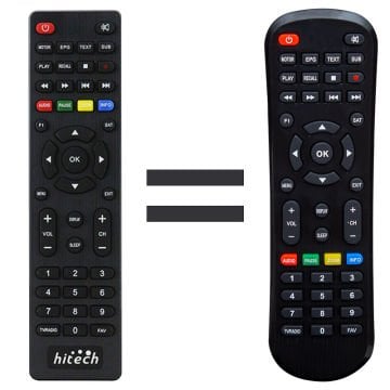 HITECH KORAX MINI HD UYDU KUMANDA (16936=13266) WEKO KR
