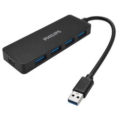 Philips SWR1603C/93 USB-C 3.0 to 4 Port USB 3.0 Hub Çoklayıcı