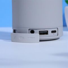 TG TG373 Taşınabilir USB-SD-FM-Bluetooth Destekli RGB Işıklı Wireless Ses Bombası Hoparlör