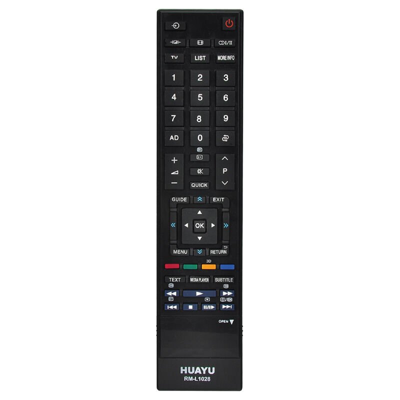 KL RM-L1028 3D TOSHIBA LCD-LED TV KUMANDA BLİSTERLİ HUAYU