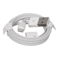 Weko WK-29905 Beyaz 1 Metre Usb to Lightning Şarj - Data Aktarım Kablosu