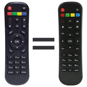 KAWAI KW-6850-6950-8400/POLSAT PLZ-14923/KENNON MİNİ HD UYDU KUMANDA (16611=3444) WEKO KR