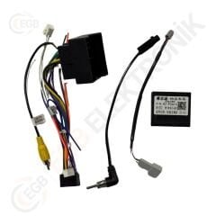 CITROEN C 5 2009-2015 CR023B ÇERÇEVE SİYAH 10,1'' (RS-043)