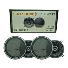 FULLSOUND FS-1350TK 13 CM TWEETERLI KAPAKLI OTO HOPARLÖR TAKIMI