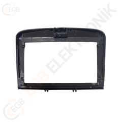 OTO TABLET ÇERÇEVE PEUGEOT 308 2008+ 9'' SİYAH TAC-155