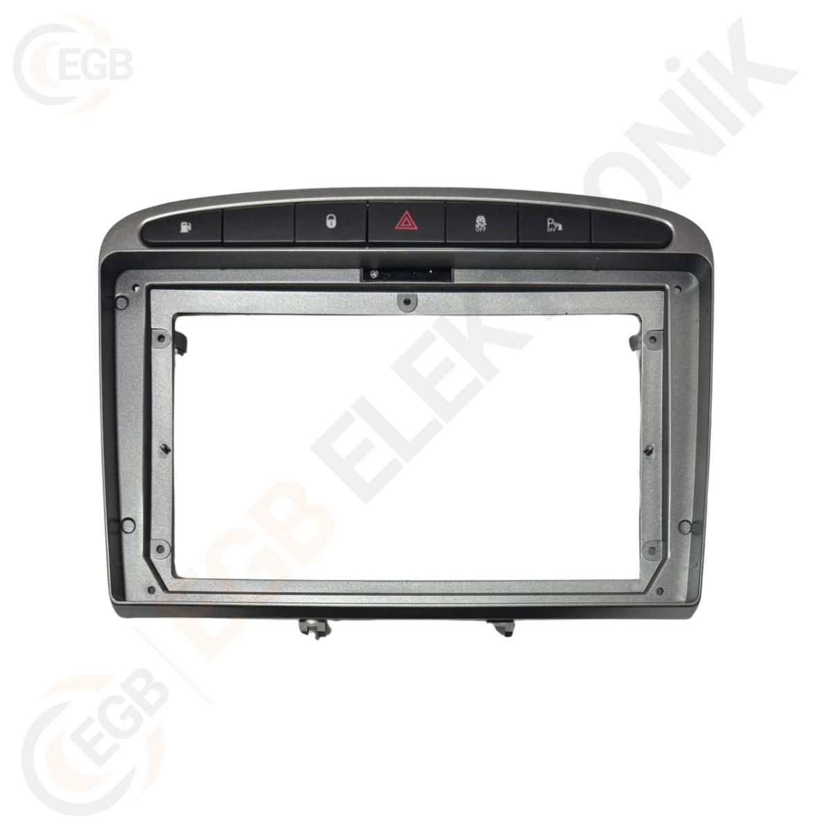 OTO TABLET ÇERÇEVE PEUGEOT 308 2008+ 9'' SİYAH TAC-155