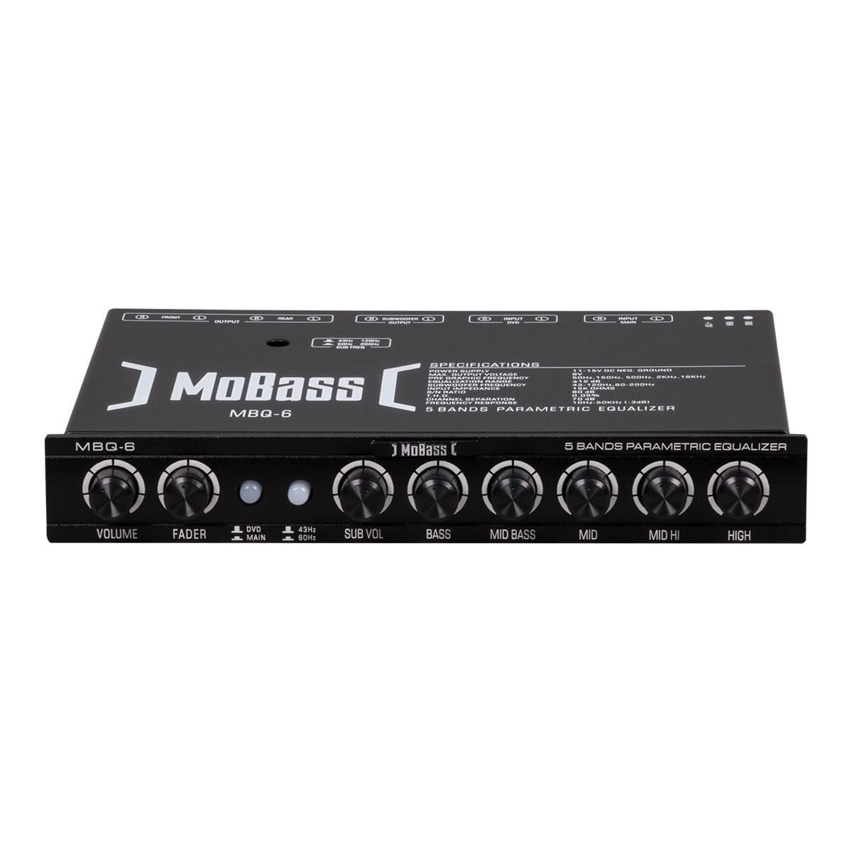 MOBASS MBQ-6 PARAMETRIC EQUALIZER
