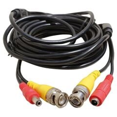 Powermaster Bnc-Bnc - Power Kablo Dişi-Erkek Jack lı 5 Metre