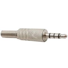 Powermaster 3.5 Mm Stereo 4 Boğumlu Metal Discman Jack Fiş