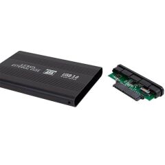 Powermaster PM-13948 Siyah 2.5'' USB 3.0 Sata HDD Destekli Taşınabilir Harddisk Kutusu