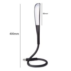 PowerMaster PM-24561 14 Ledli Siyah Esnek Usb Led Lamba