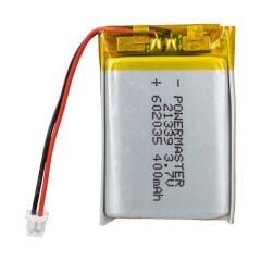 Powermaster 602035 3.7 Volt 400 Mah Lityum Polimer Pil